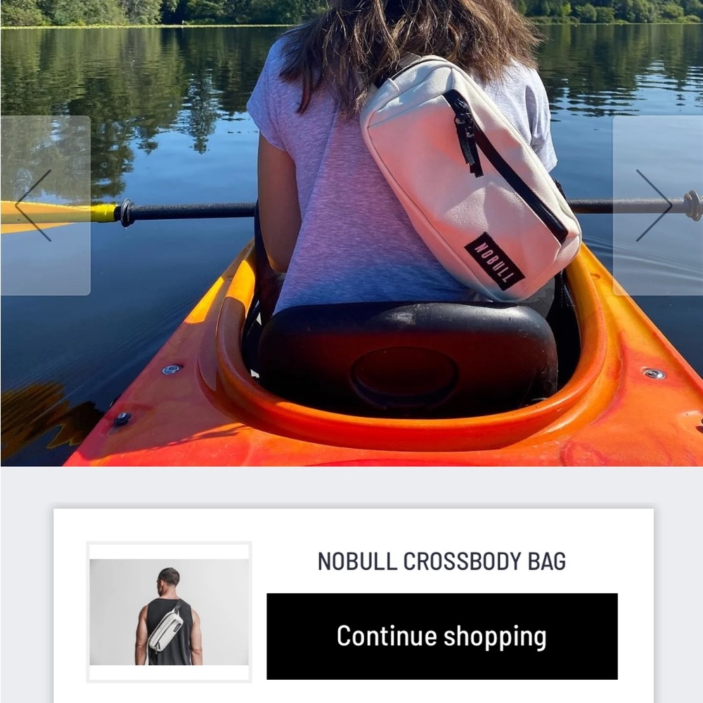 Used twice. Men or women's NoBull Crossbody Bag